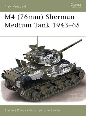 M4 (76mm) Sherman Medium Tank 1943 65 (New Vanguard, 73)