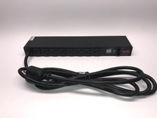 APC AP7801 Rack PDU, Metered, 1U, 20A, 120V, 8 5-20 Outlets - NEW