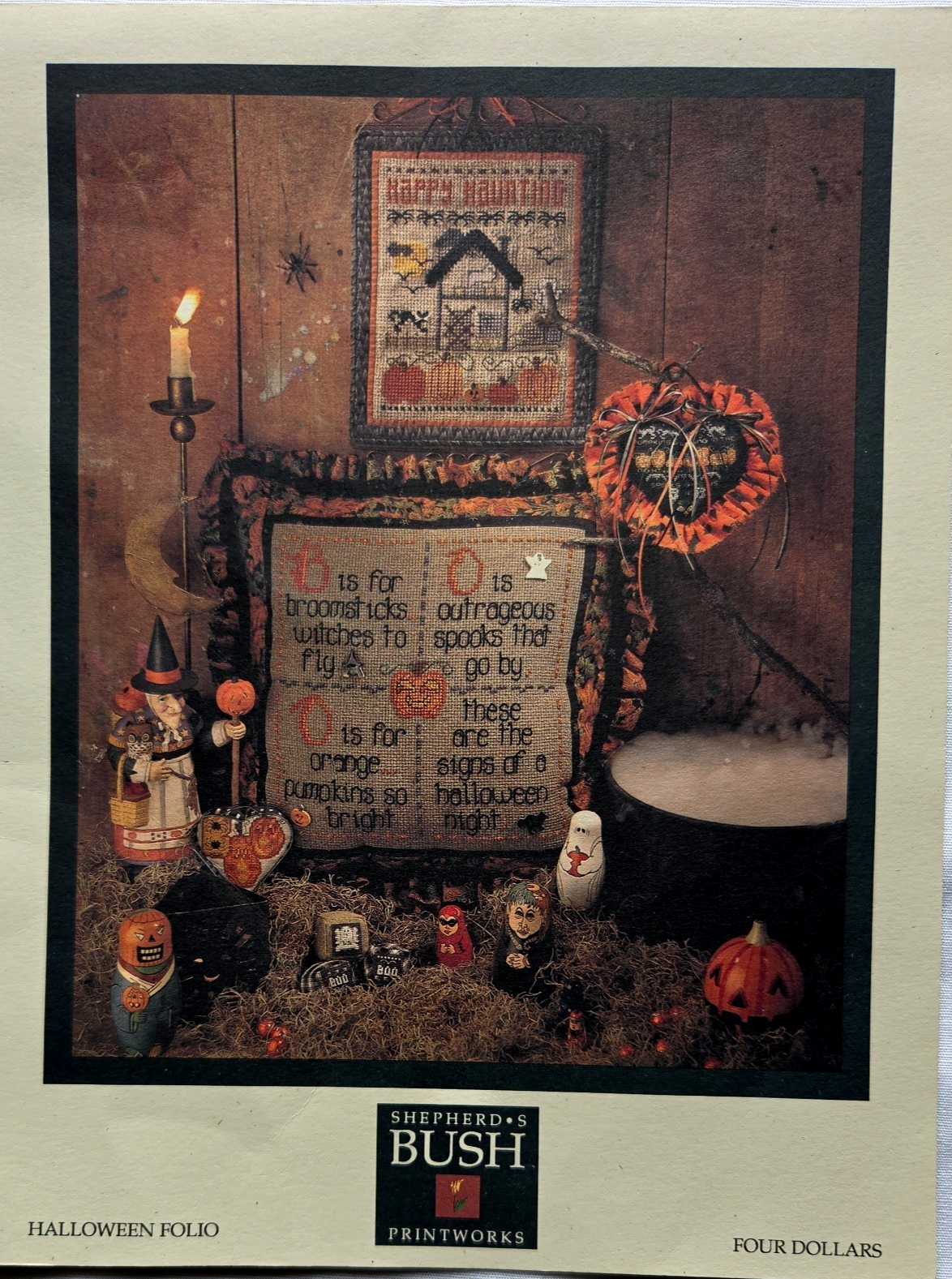 Shepherd's Bush ~ HALLOWEEN FOLIO ~ Cross Stitch Chart | eBay