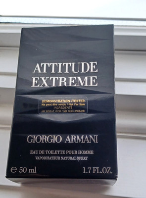 $269, NIB/AUTHENTIC, ATTITUDE EXTREME Giorgio Armani EDT Spray 1.7oz/50ml- TSTR