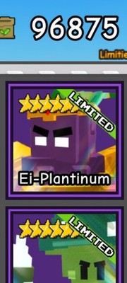 Garden Tower Defense, Egg Plantinum