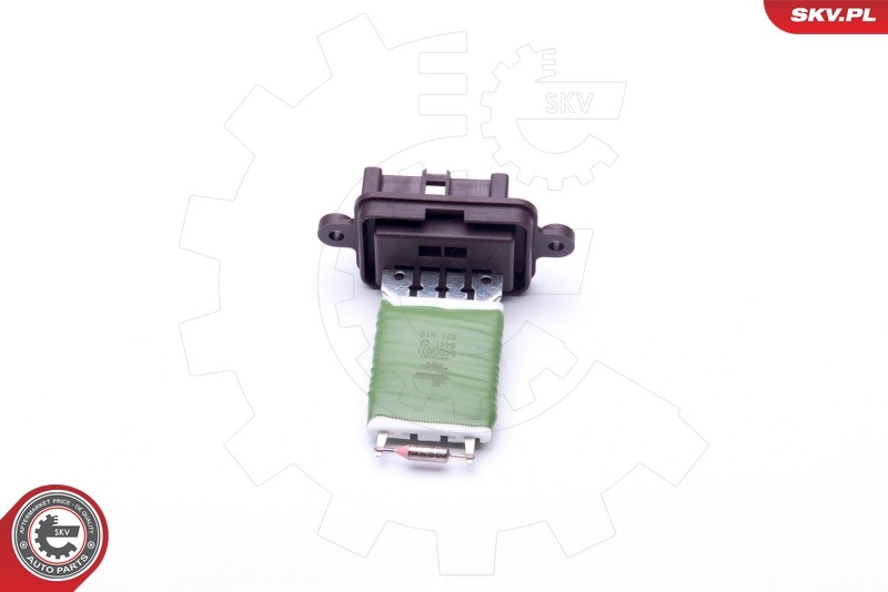 Fits SKV GERMANY 94SKV071 BLOWER RESISTOR 94SKV071 6441CA, FIAT DOBLO IDEA PUNT