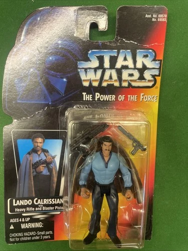 Star Wars Action Figure Lando Calrissian  Power of the Force 1995 Kenner
