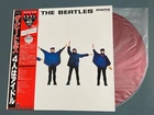 BEATLES - HELP! - JAPAN Limited MONO LP RED WAX OBI EAS-70134