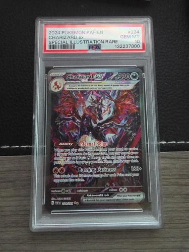 PSA 10 Charizard ex SV: Paldean Fates 234/091 Special Illustration Rare Holo