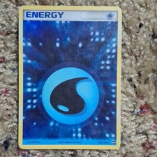 Pokemon TCG Power Keepers Water Energy 105/108 Reverse Holo 2007 EN on eBay
