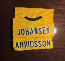 Nashville Predator’s, Arvidsson & Johansen, Signed Jerseys, JSA Authentication