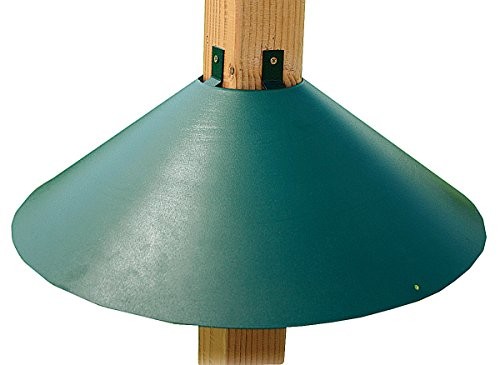Audubon / Woodlink 22 Wrap Around Squirrel Baffle, Green Squ