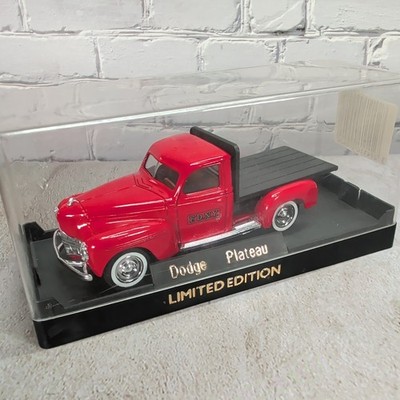 Solido Dodge Plateau FDNY Limited Edition Red Pickup Truck Diecast Made n France
