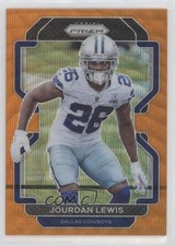 2021 Panini Prizm Orange Wave Prizm /60 Jourdan Lewis #246