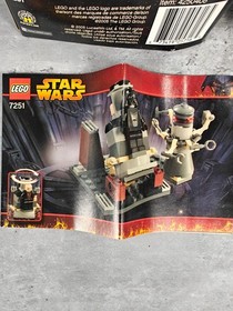 Lego Star Wars 7251 Darth Vader Transformation Open Box Complete Box DMG 2005