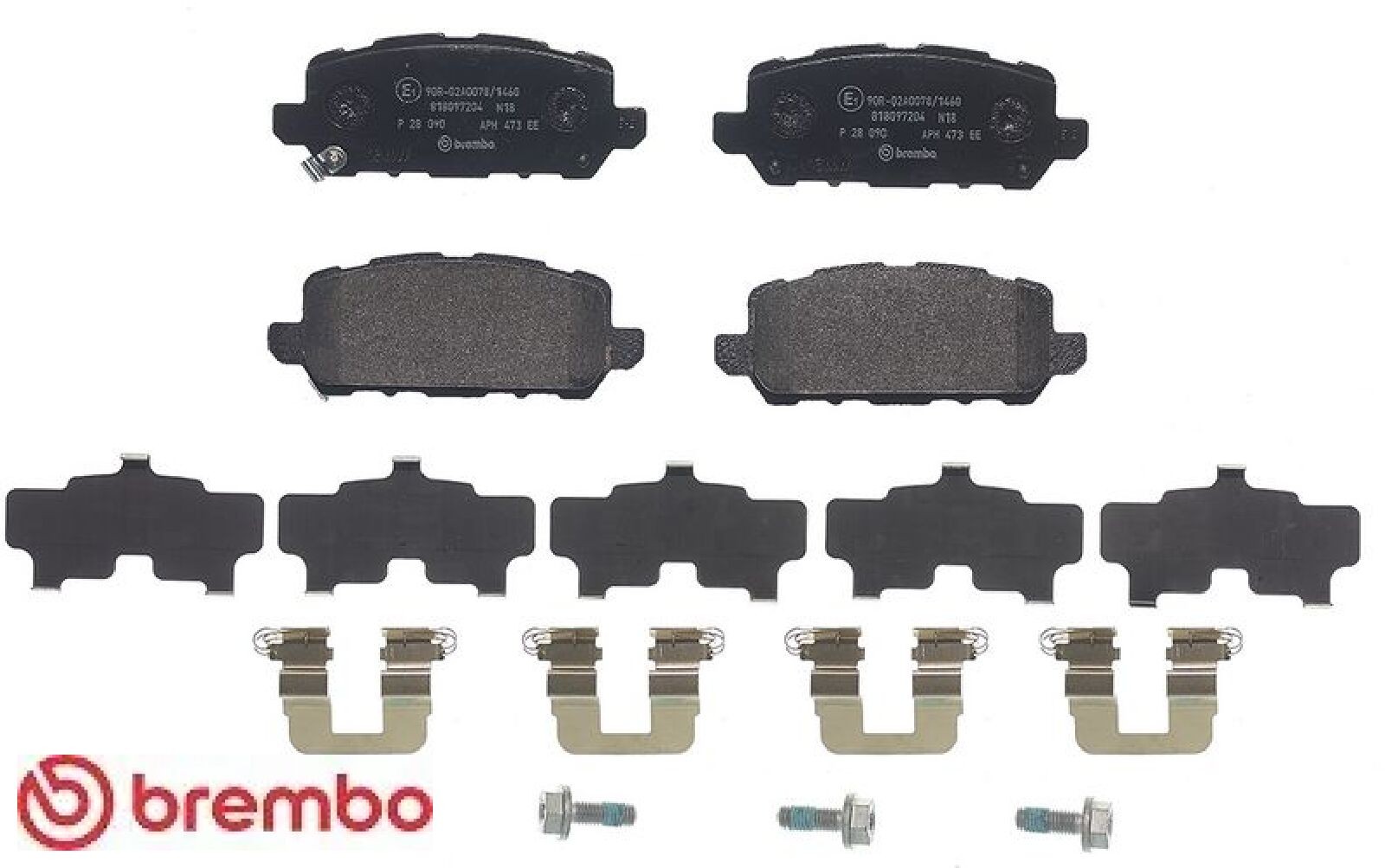 Brembo Bremsbelagsatz P 28 090 - Bild 2