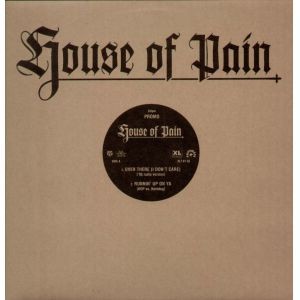 House Of Pain - Over There I Don't Care - Used Vinyl Record - Promo - F4593z