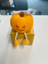 Cute Silicone Pumpkin Night Light, Rechargeable Dimmable Nursery Nightlight, Bed