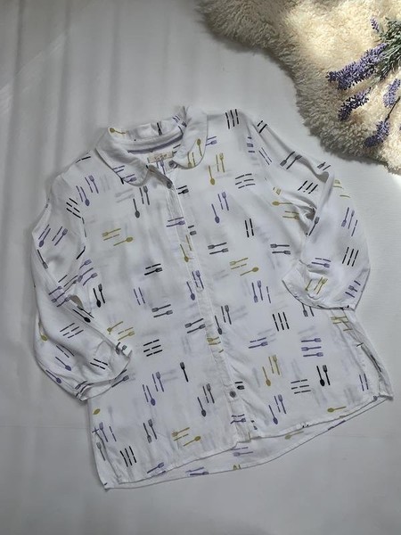 Women White Stuff Shirt White Viscose 38