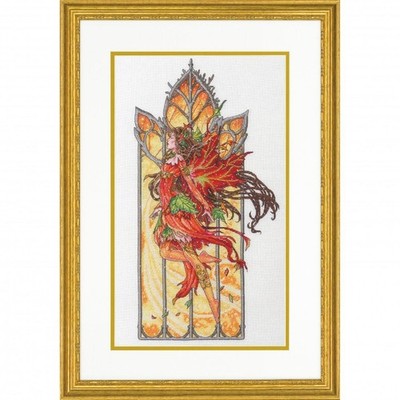Dimensions Counted Cross Stitch Kit The Gold Collection Dancing Fall Fairy