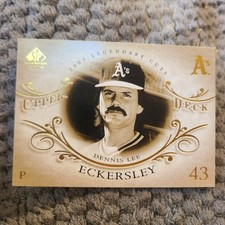 Dennis Eckersley 2005 SP Legendary Cuts  #16 Oakland Athletics HOF 