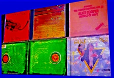 ALICE COOPER THE STUDIO ALBUMS 6CD, 5 ALBUM BUNDLE, IN JEWEL CASES   ALL PERFECT