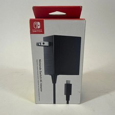New Nintendo Switch AC Power Adapter Black