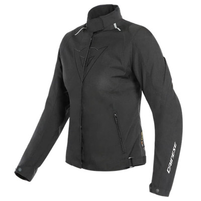 Dainese LAGUNA SECA 3 LADY D-DRY  JACKET Damen Motorrad-Stoffjacke Schwarz