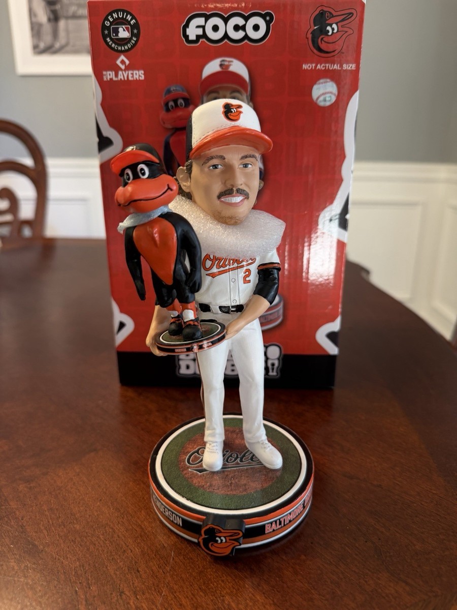 記念グッズ Orioles/ Gunnar Henderson / Bobblehead Gunnar Henderson & Baltimore Orioles Bird Bobble Dubblz Friendz