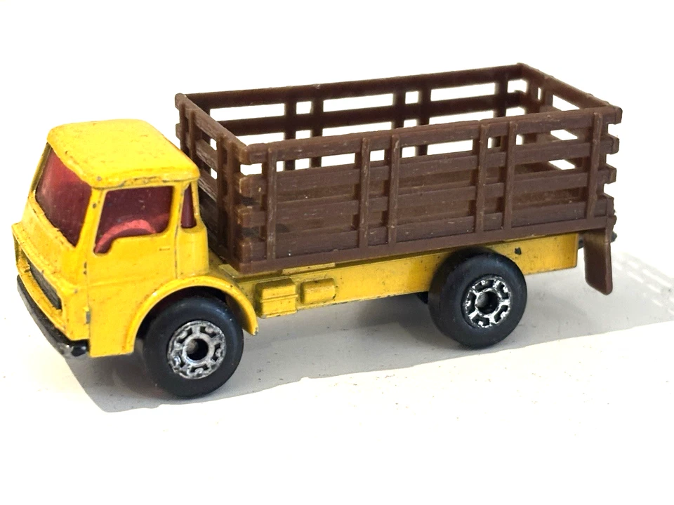 Camión de ganado Matchbox Superfast No.71 1976 1,64 diecast clásico Dodge F3 Foto 4 de 4