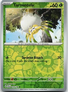 Tarountula 018/198 Scarlet & Violet Base Set Reverse Holo Common