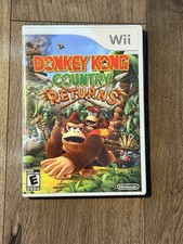 Donkey Kong Country Returns PAL (Nintendo Wii, 2010) Complete W/ Manual