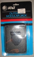 VTG AT&T Outdoor Modular Jack Model Z625WP4 (1984), NOS NIB