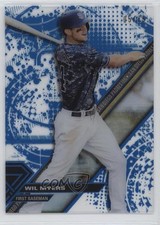 2017 Topps High Tek Pattern 1 Blue Rainbow 5/75 Wil Myers #HT-WM 18wm