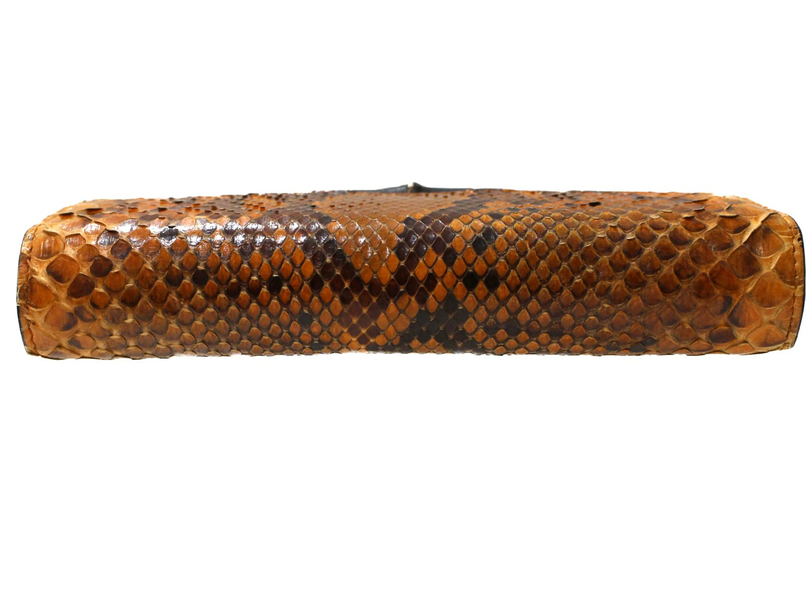 Gucci 397374 Bamboo Python Wall Orange Long Walle… - image 6