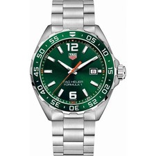 TAG Heuer Formula 1 Date 43mm Green Dial MSRP...