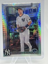 2025 Topps Chrome - Paul Goldschmidt #168 X-Fractor Yankees