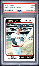 1974 TOPPS #280 CARL YASTRZEMSKI PSA 9