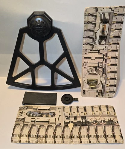 Vintage Star Wars Death Star Playset Parts Top Section And Walls  Kenner 1978