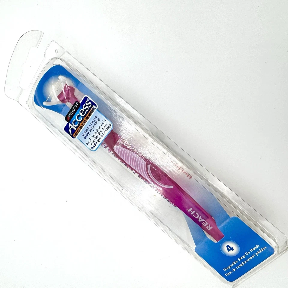 Reach Access Daily Flosser con 4 cabezales de repuesto nuevo de 2003 Foto 4 de 4