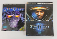 StarCraft: Prima's + StarCraft 2 Official Strategy Guide - Paperback Bundle Lot✅