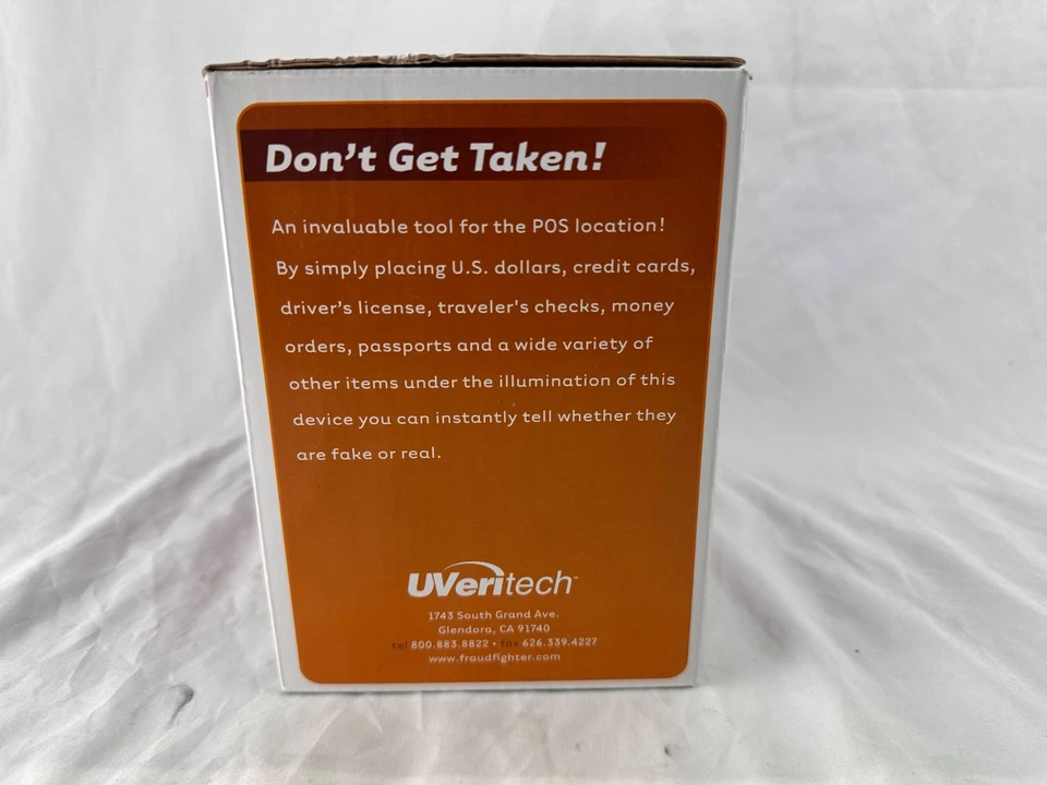 UVeritech UV-16P Fraud Fighter Counterfeit Detection Scanner New in Box - Image 2 of 4