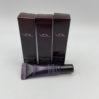 VDL  Perfect Lasting Foundation Color A01 5ml/0.16 Fl Oz LOT OF 3