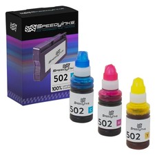 Compatible Ink Bottle Replacement for Epson 502 3 Set - Cyan, Magenta, Yellow 