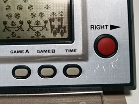 Nintendo RC-04 Fire Game and Watch Handheld Game Japan Used #0864259