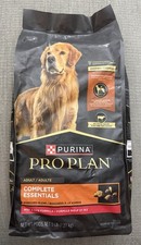 Purina Pro Plan Complete Essentials Shredded Blend Beef Rice Dry Dog Food. 5LB