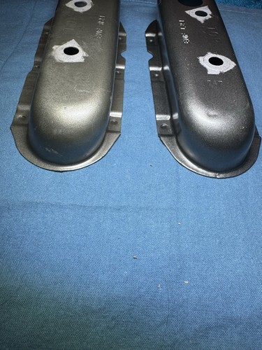 1970 DODGE CHARGER SUPERBEE RH LH Front Pair SIDE MARKER Brackets Only OEM Used - Bild 4 von 18