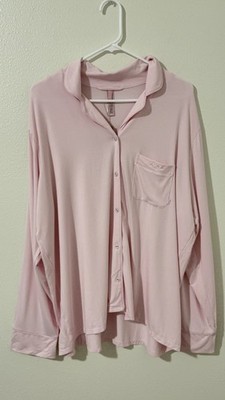 NWT Skims Long Sleeve Sleep Shirt in Bloom Color Size XL