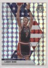 2019-20 Panini Mosaic USA Basketball Silver Prizm Larry Bird #254 HOF fm0