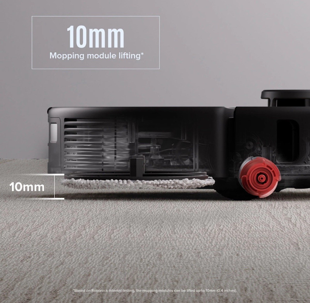 Roborock Qrevo S5V (Model: RRWOPEP EWFD24LRR) Robot Vacuum & Mop