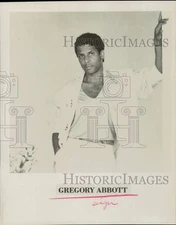 Press Photo Singer Gregory Abbott - hpp12300