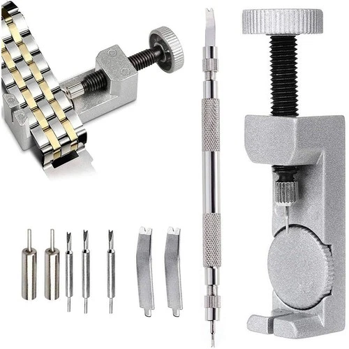 Ajuste Correa de reloj Strap Link-Pin Remover reloj de pulsera reparación - Imagen 8 de 13