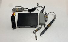 Nintendo Wii Black Console RVL-101 Family Edition Remote Nunchuk Bundle Tested