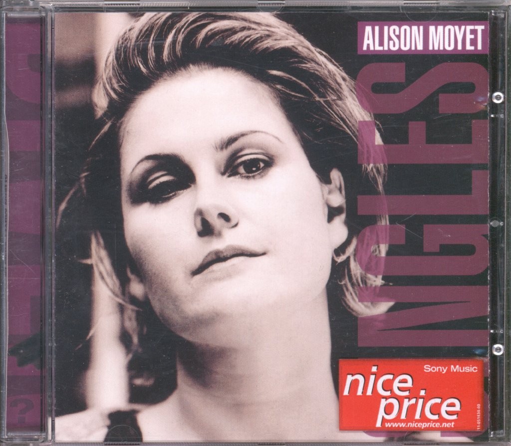 Alison Moyet Singles CD Europe Columbia 1995 CD. Has 'Nice Price' sticker on